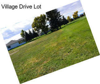 Village Drive Lot