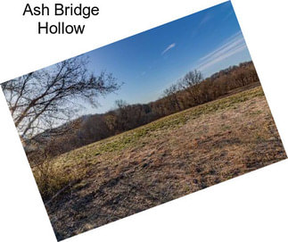 Ash Bridge Hollow