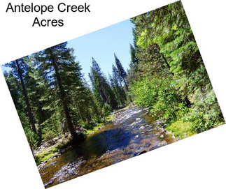 Antelope Creek Acres