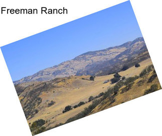 Freeman Ranch