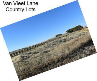 Van Vleet Lane Country Lots