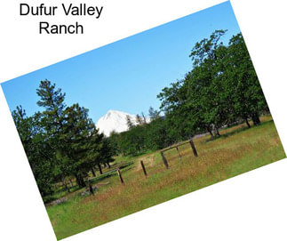 Dufur Valley Ranch