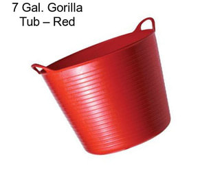 7 Gal. Gorilla Tub – Red