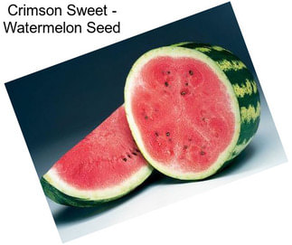 Crimson Sweet - Watermelon Seed