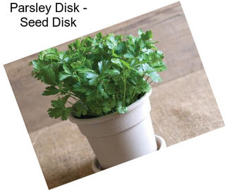Parsley Disk - Seed Disk