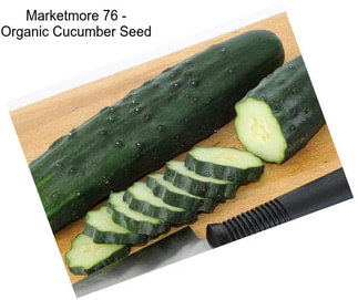 Marketmore 76 - Organic Cucumber Seed