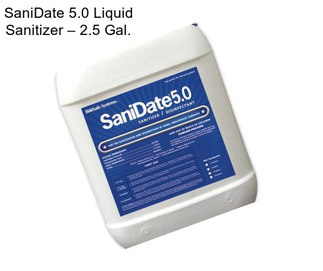 SaniDate 5.0 Liquid Sanitizer – 2.5 Gal.