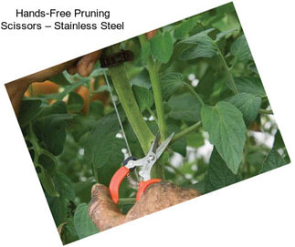 Hands-Free Pruning Scissors – Stainless Steel