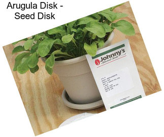 Arugula Disk - Seed Disk