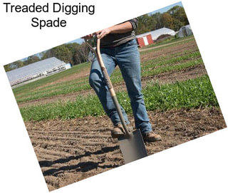 Treaded Digging Spade