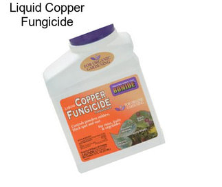 Liquid Copper Fungicide