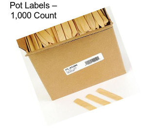 Pot Labels – 1,000 Count