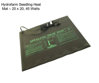 Hydrofarm Seedling Heat Mat – 20\