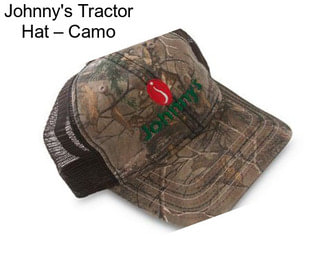 Johnny\'s Tractor Hat – Camo