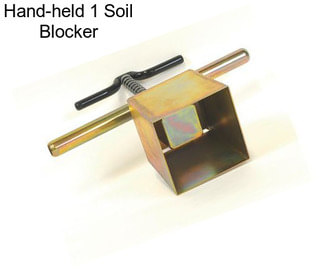 Hand-held 1 Soil Blocker