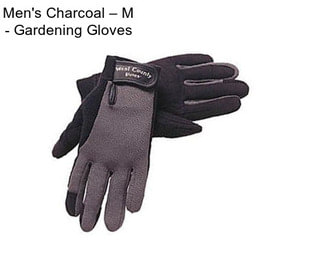 Men\'s Charcoal – M - Gardening Gloves