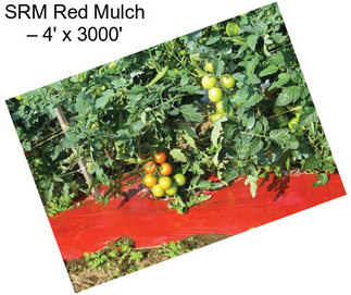 SRM Red Mulch – 4\' x 3000\'