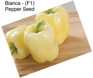 Bianca - (F1) Pepper Seed