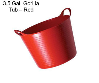 3.5 Gal. Gorilla Tub – Red