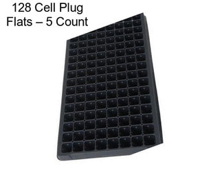 128 Cell Plug Flats – 5 Count