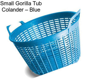 Small Gorilla Tub Colander – Blue