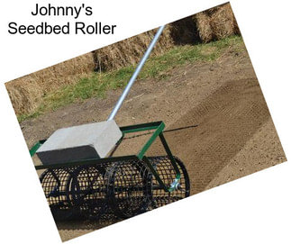 Johnny\'s Seedbed Roller