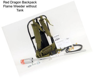 Red Dragon Backpack Flame Weeder without Tank