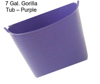 7 Gal. Gorilla Tub – Purple