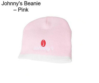 Johnny\'s Beanie – Pink