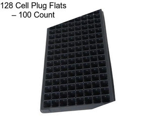 128 Cell Plug Flats – 100 Count