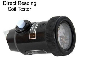 Direct Reading Soil Tester