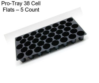 Pro-Tray 38 Cell Flats – 5 Count