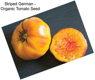 Striped German - Organic Tomato Seed