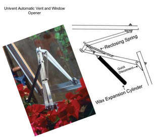 Univent Automatic Vent and Window Opener