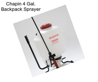 Chapin 4 Gal. Backpack Sprayer