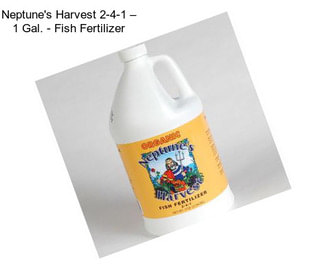Neptune\'s Harvest 2-4-1 – 1 Gal. - Fish Fertilizer