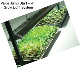 Value Jump Start – 4\' - Grow Light System