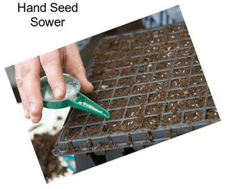 Hand Seed Sower