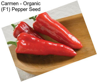 Carmen - Organic (F1) Pepper Seed