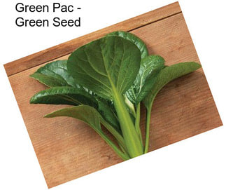Green Pac - Green Seed