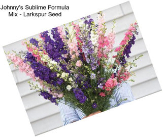 Johnny\'s Sublime Formula Mix - Larkspur Seed