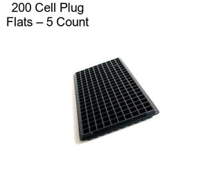 200 Cell Plug Flats – 5 Count