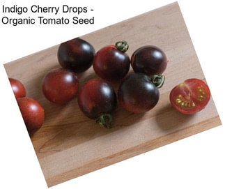 Indigo Cherry Drops - Organic Tomato Seed