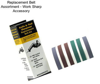 Replacement Belt Assortment - Work Sharp Accessory