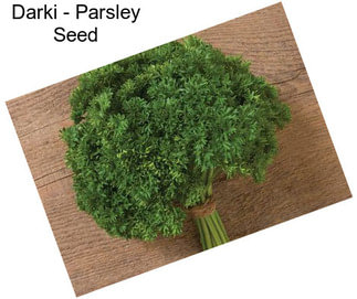 Darki - Parsley Seed