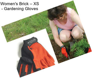 Women\'s Brick – XS - Gardening Gloves