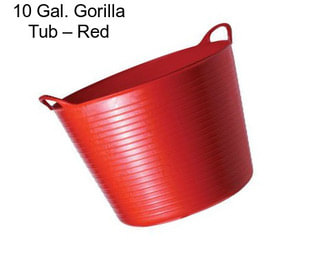10 Gal. Gorilla Tub – Red