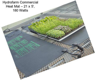 Hydrofarm Commercial Heat Mat – 21\