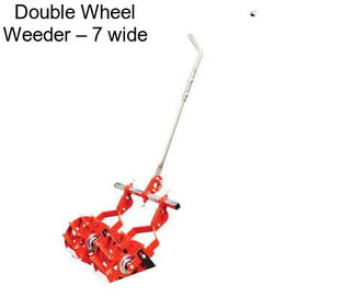 Double Wheel Weeder – 7\