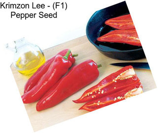 Krimzon Lee - (F1) Pepper Seed
